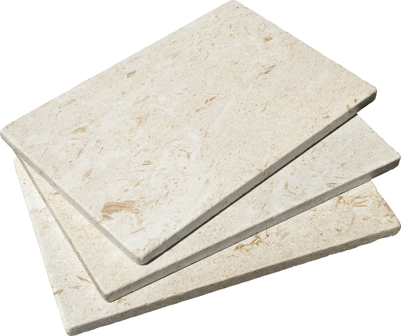 Symra Shell Beige Tumbled Limestone Pavers