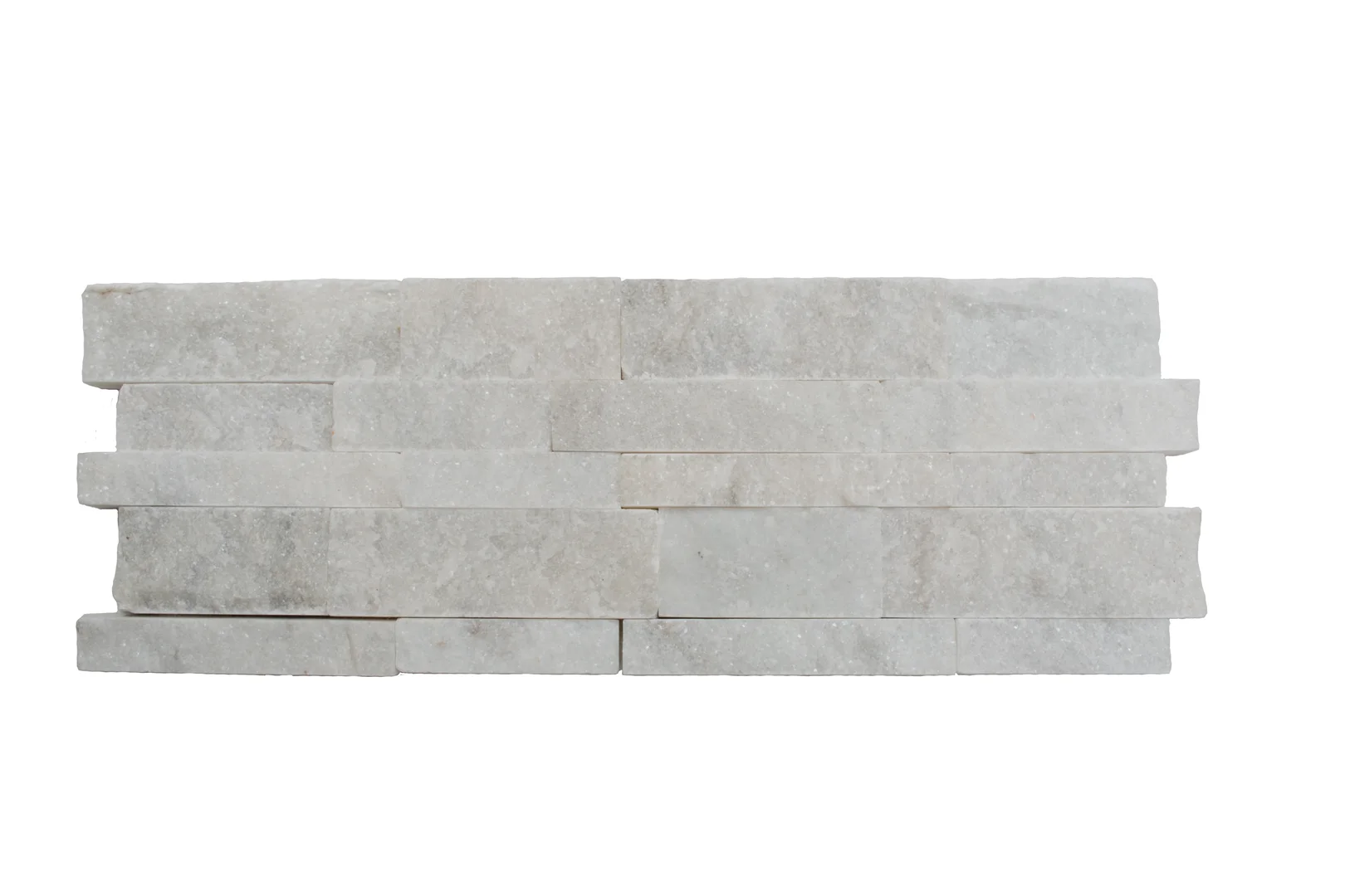 Secil White Splitface Marble Wall Panel