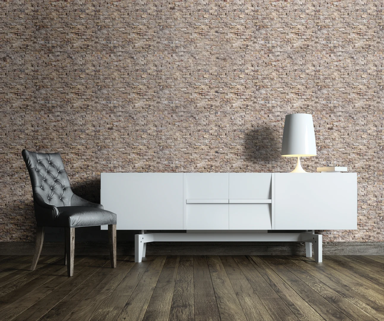 Scabos Splitface Travertine Mosaic