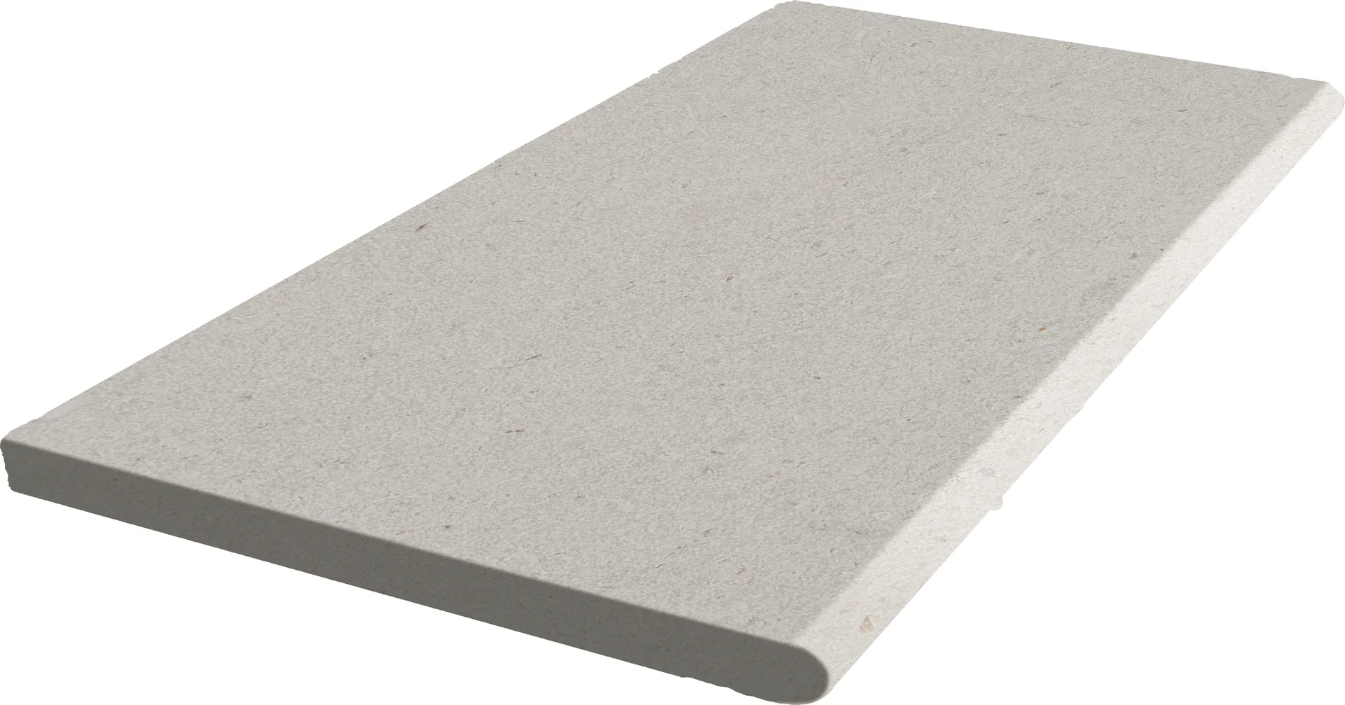 Symra Shell Beige Tumbled Limestone Bullnose Coping